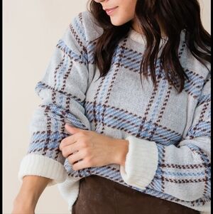 Plaid Sweater